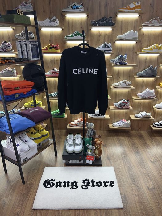 Светр Cline Селін Black Khaki Logo