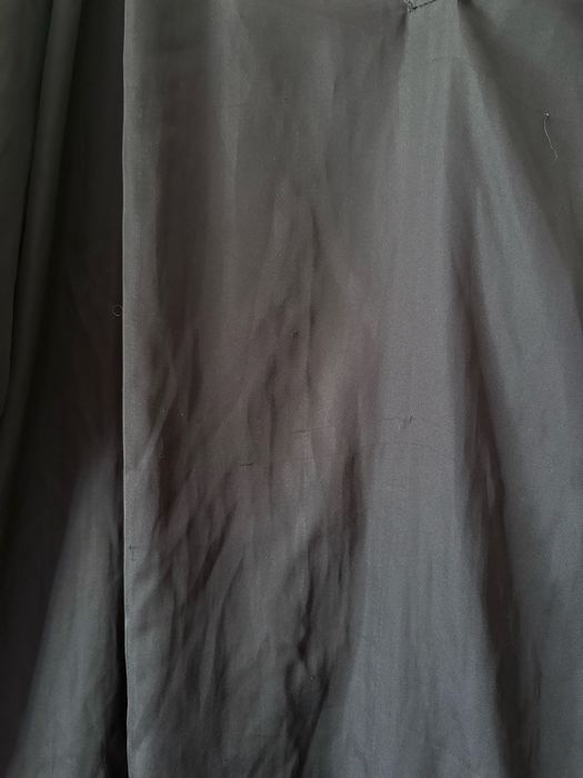 satynowa długa sukienka L