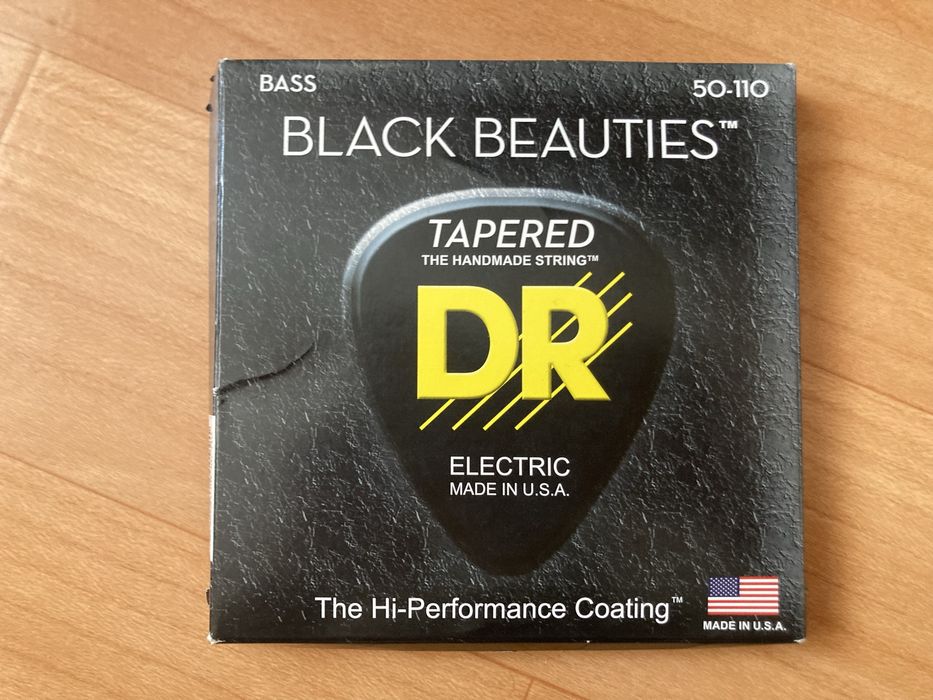 Струны DR black beauties TAPERED bkbt-50 50-110