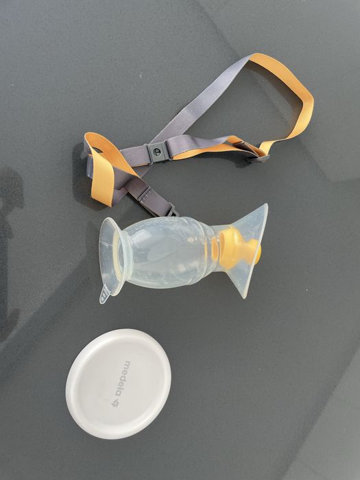 Coletor de leite em silicone Medela