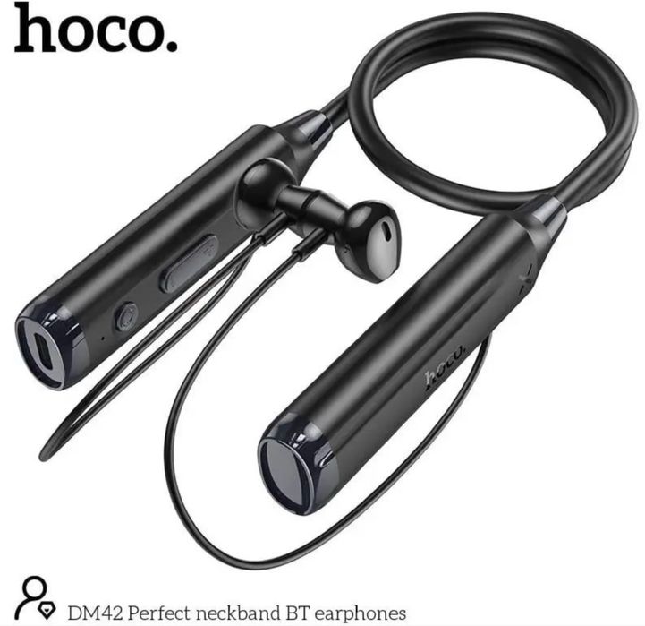 Bluetooth Наушники Sport 120 часов Носо DM42 LED экран + Micro-SD