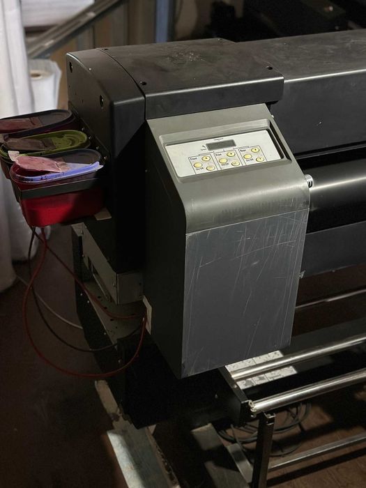 Друкуючий плотер Hp 9000s з підігрівом під відновлення, на запчастини.