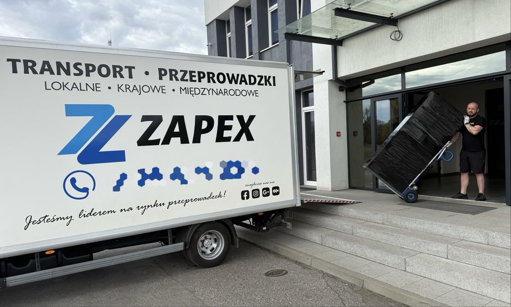 ZAPEX TRANSPORT & PRZEPROWADZKI | Meblowozy | Auta z windą | Plandeki