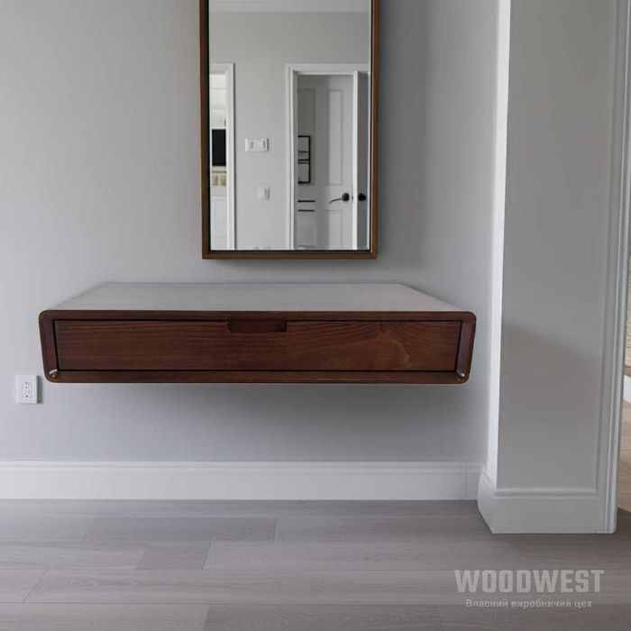 Підвісний стіл/ Стіл з натуральної деревини/ Меблі на замовлення