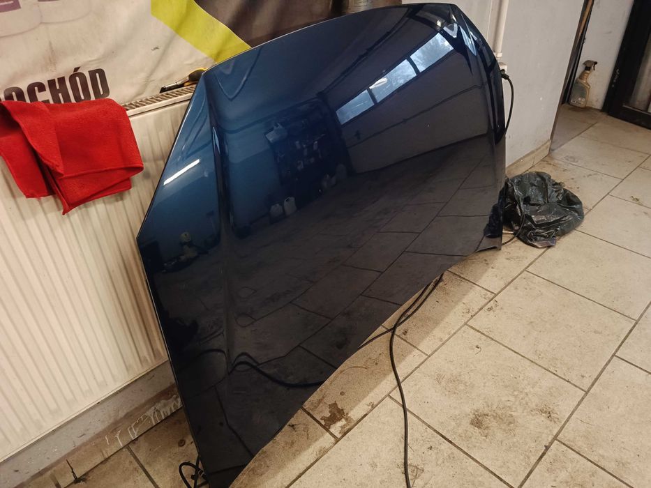Maska Volkswagen Polo 9N Lift / Bardzo Ładna / Granatowa