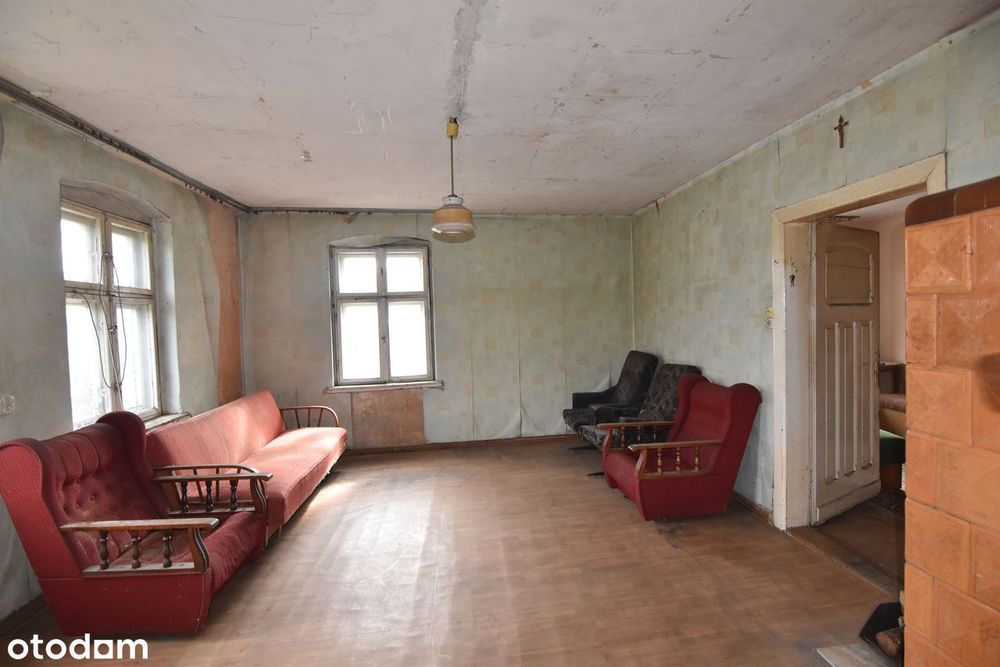 Dom 94 m2 , 4 pokoje , 10 arów działka budowlana