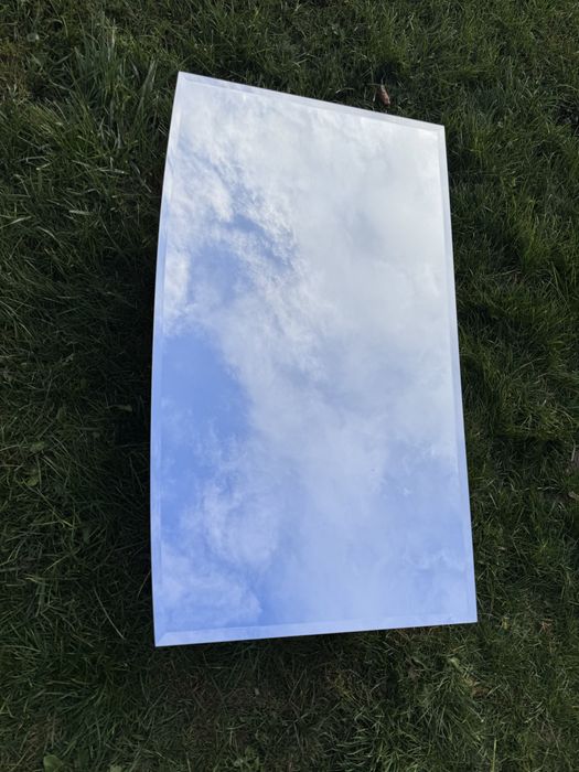 Lustro bez ramy - okrągłe, półokrągłe, prostokątne - różne wymiary