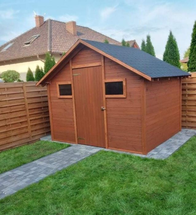 Domek narzędziowy ogrodowy szopka 3 x 3 z montażem