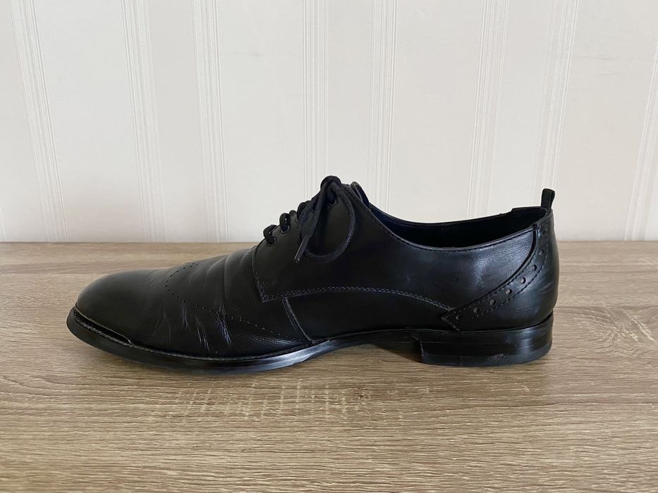 Туфли кожаные RESPECT р. 42, черевики шкіряні, оксфорды