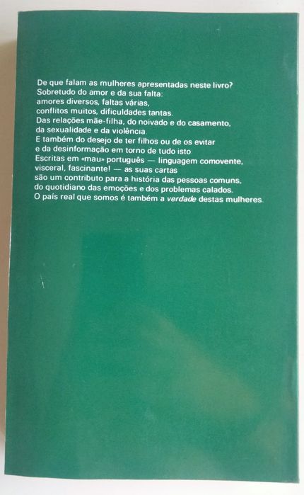 Livro "Mulheres em Discurso" - Ana Vicente (Edição 1987)