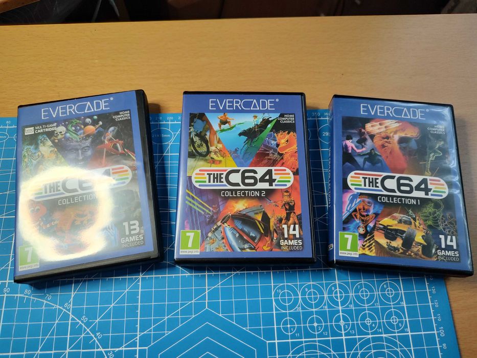 Evercade The C64 Collection 1+2+3 - 40+ gier Jak Nowe