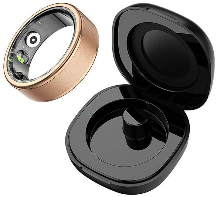 SmartRing R03 20.3mm c/ Caixa Carregamento (Dourado) - COLMI