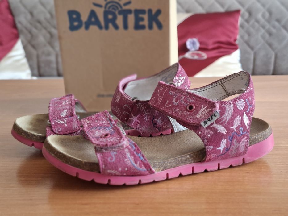 Sandały dziewczęce Bartek,  rozmiar 31