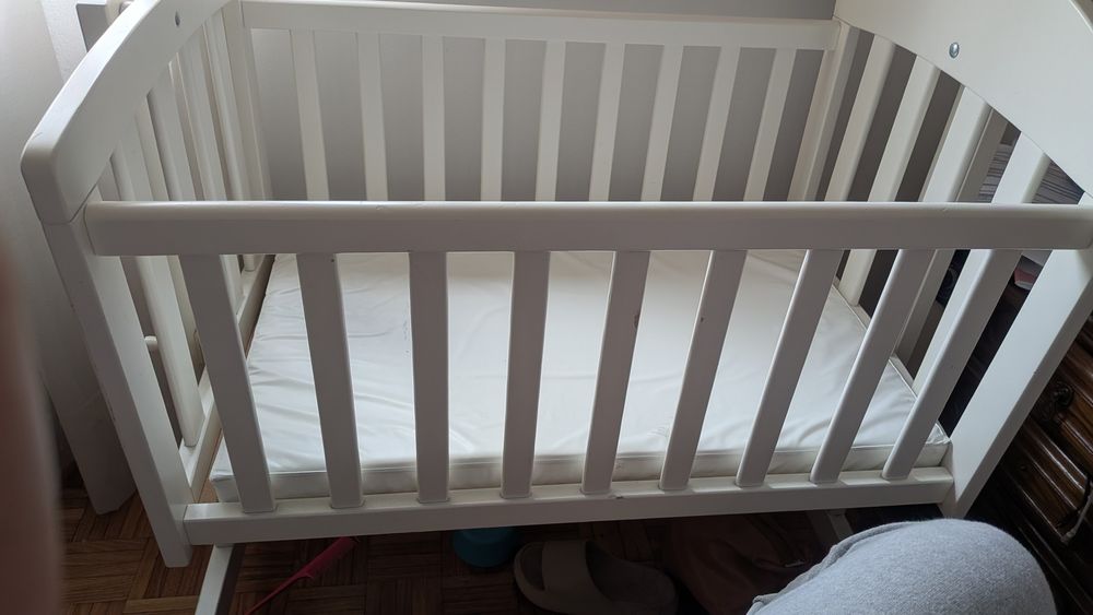 Mini berço branco