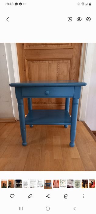 Meble do pokoju z drewna.