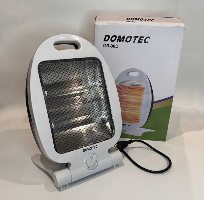 Обігрівач кварцовий інфрачервоний на 2 лампи Domotec GR-90D