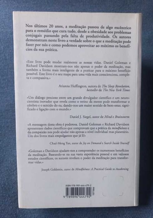 Traços Alterados - Daniel Goleman e Richard Davidson