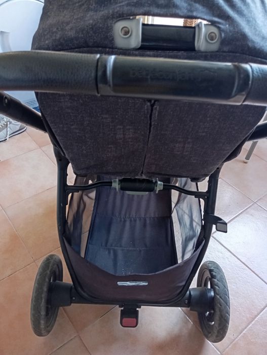 Conjunto carrinho de passeio e babycoque