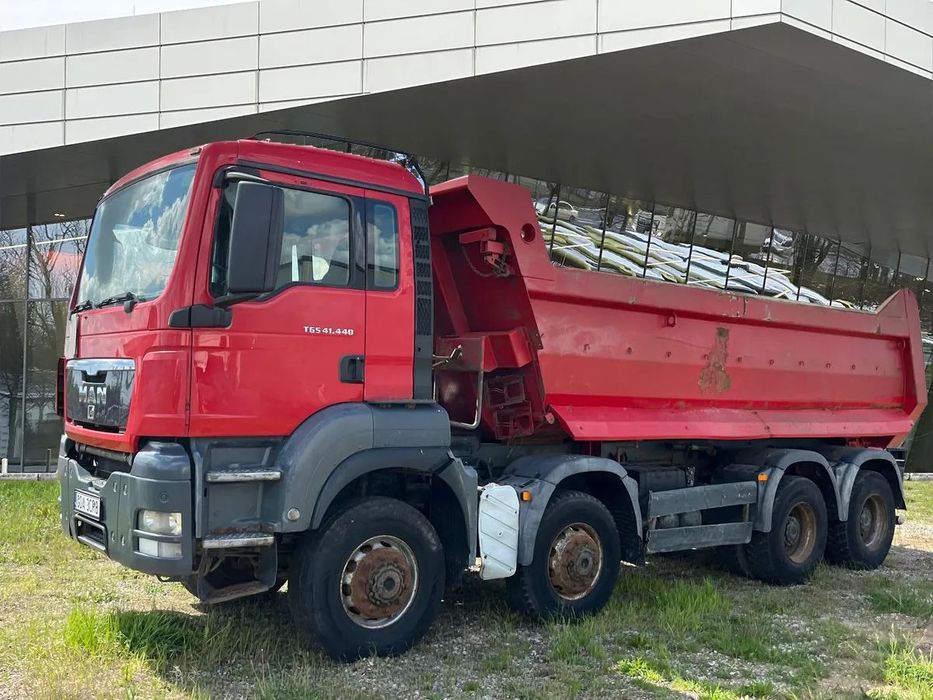 MAN TGS 41.440 8X8 BB  MAN TGS 41.440 Wywrotka