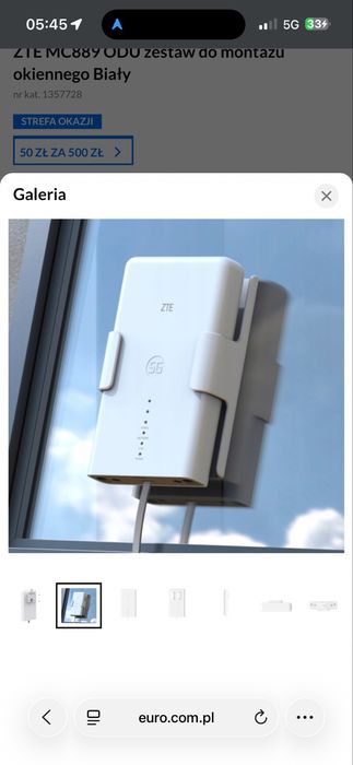 Uchwyt do Zowee 5G CPE 6 MAX+ Huawei BE3 WiFi 7