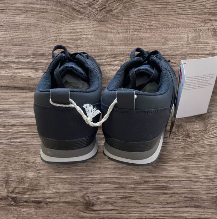 Buty męskie sneakersy granatowe 43