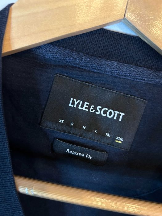 Koszulka Lyle & Scott czarna z logiem xxl