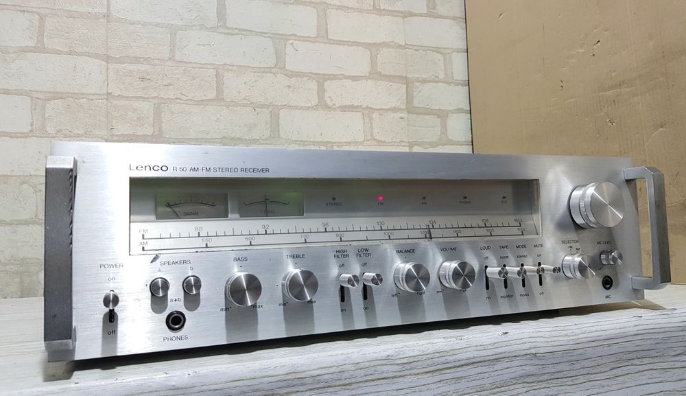 FM/AM Стерео ресивер/підсилювач Lenko R50 2x60Вт  б/у з  Німеччини