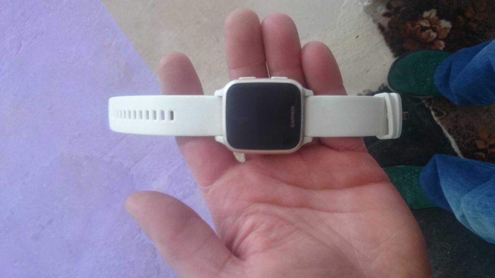 Smart watch xiaomi redmi oraz bialy garmin