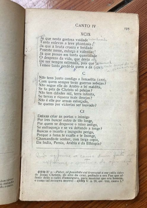 De Luiz de Camões OS LUSIADAS, POEMA EPICO 1920 Maria Pereira Editora
