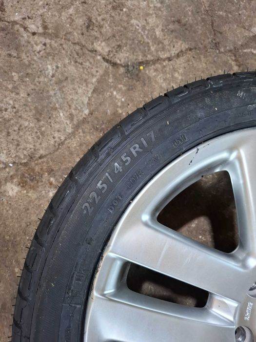 koło alufelga opona 22/45r17  bdb stan 5x112 17 cali