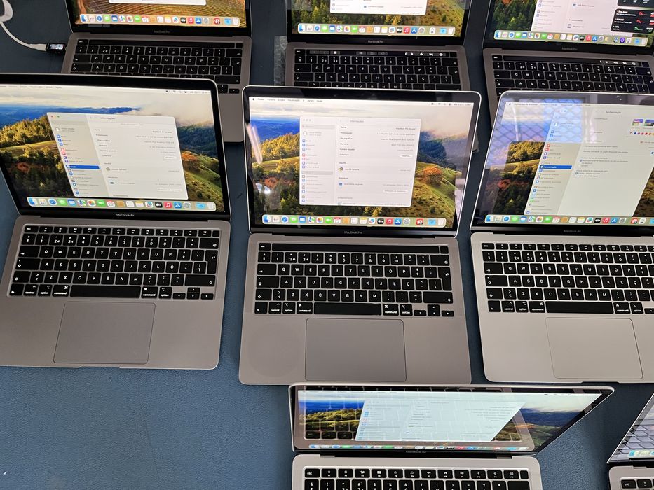 apple macbook Pro e Air portugues