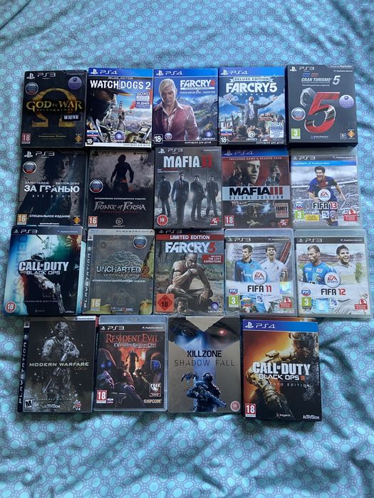 Ps3. Ps4. Колекційні ігри з перекладом