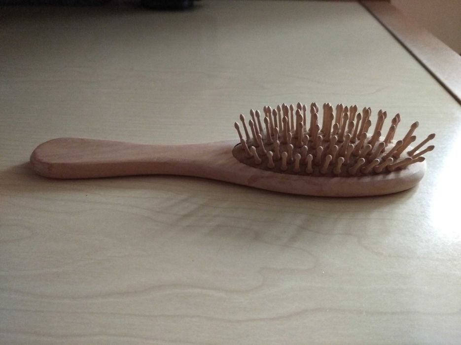 Escova Cabelo Madeira