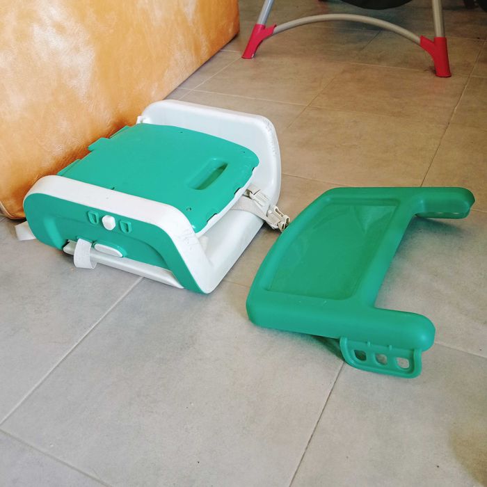 Cadeira papa adaptada a cadeira normal