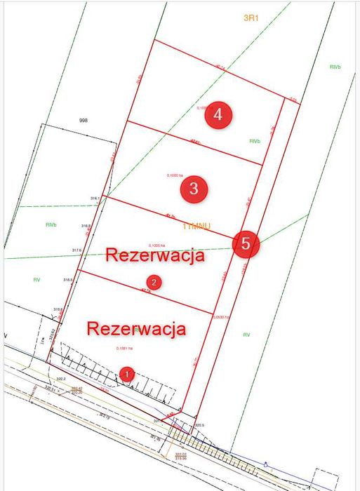 Sączów - działka budowlana