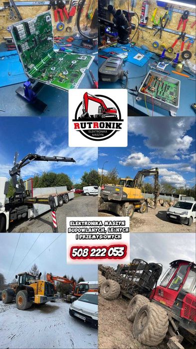 Naprawa sterownika SVAB / Rototilt / engcon / Steelwrist