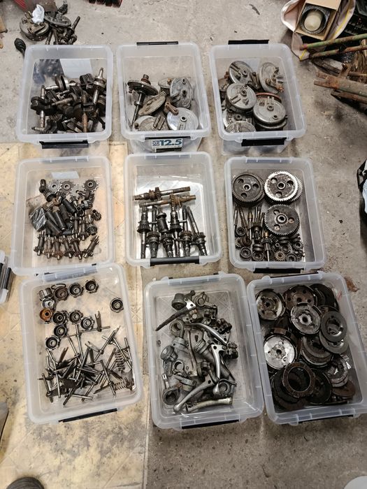 Stare części do motorowerów Romet