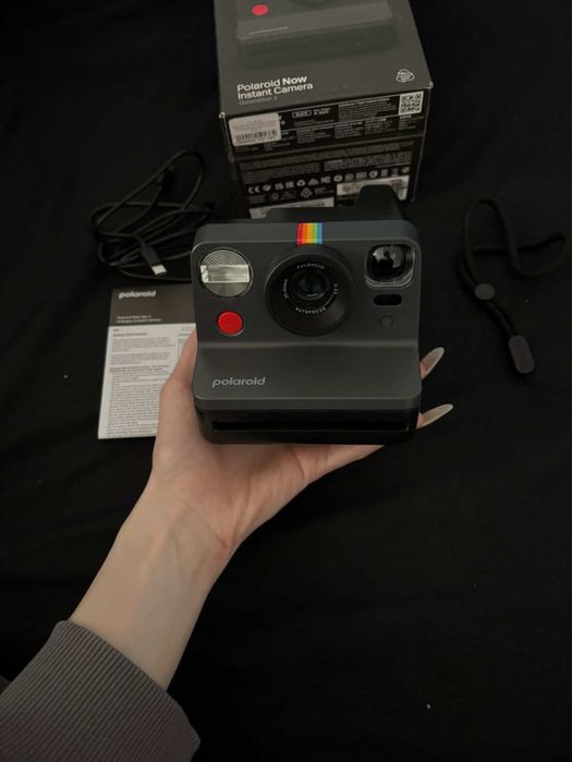 Фотокамера моментального друку Polaroid Now Gen 2 Black Стан 10/10