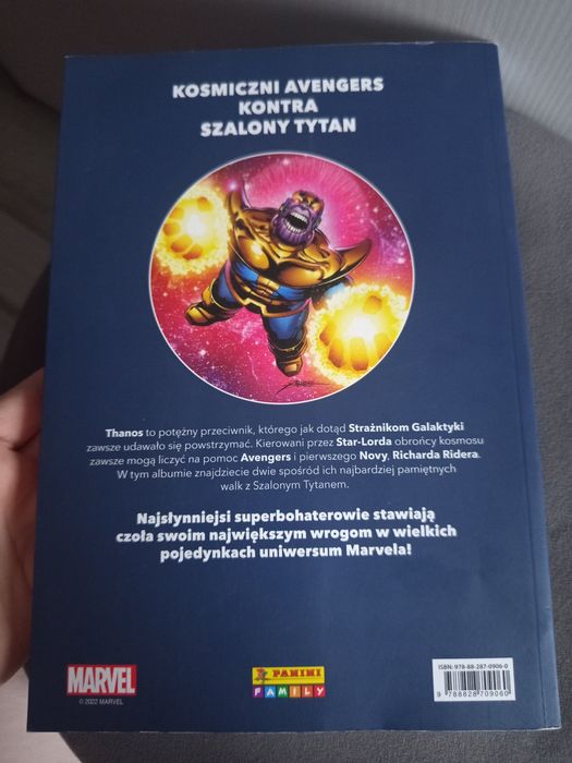 Strażnicy Galaktyki kontra Thanos Wielkie pojedynki kolekcja Marvel