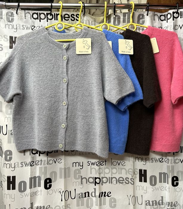 Тёплые натуральные кардиганы на пуговицах, АЛЬПАКА, Италия, S-XL