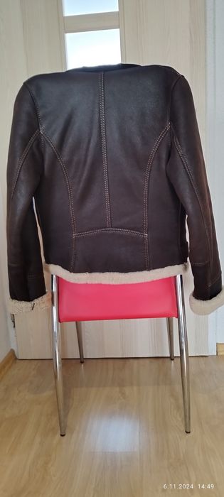 Kożuch z naturalnej skóry