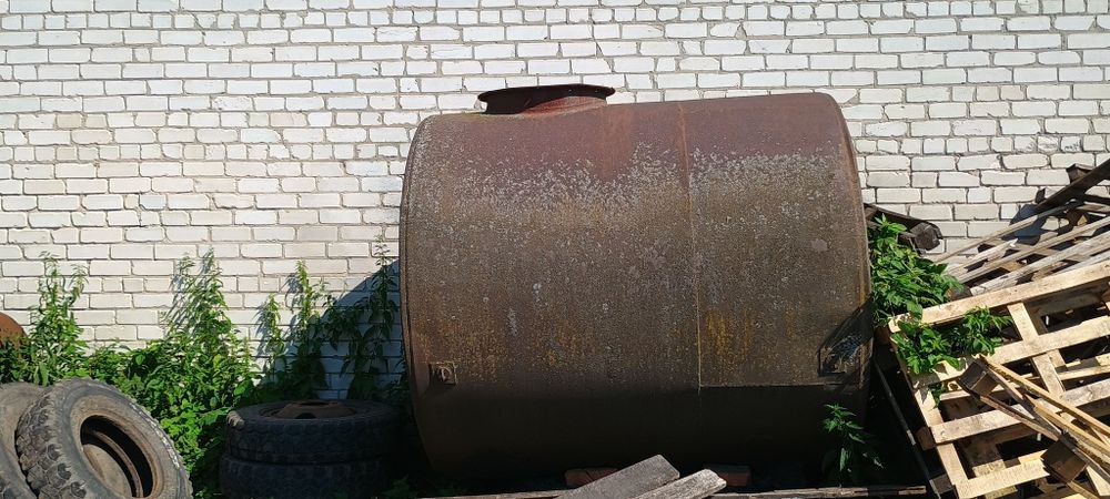 Бочка металева 5 кубів