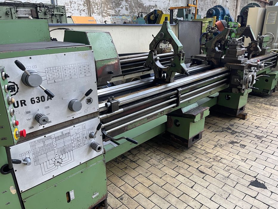 Tokarka TUR 630A x 4000 mm | Przelot wrzeciona 140 mm