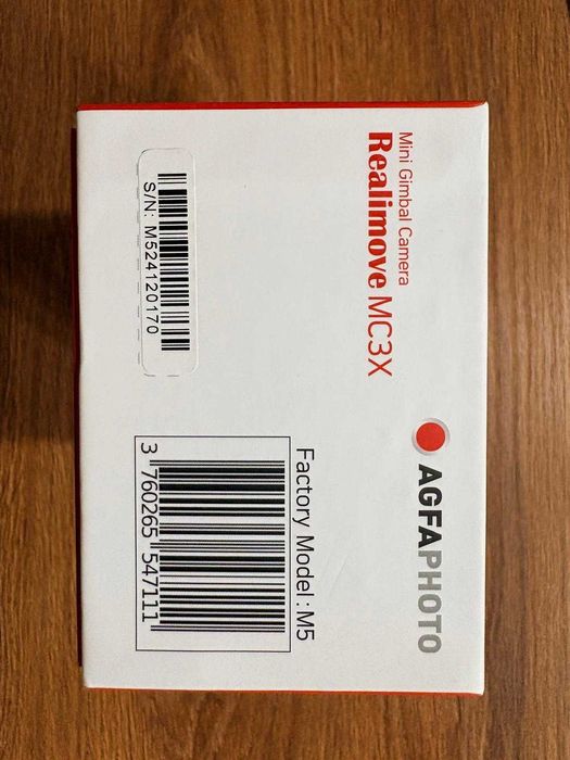 Kamera AGFAPHOTO MC3X Video 4K LCD 3,5'' 3-osiowy Gimbal Śledzenie