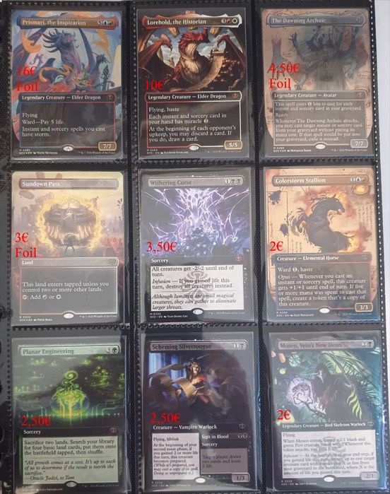 Mtg Secrets of Strixhaven Extras - Cartas desde 0,75€