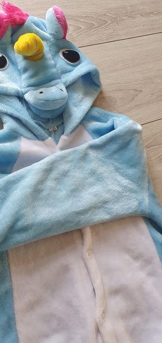 Kigurumi piżama kostium przebranie jednorożec 128