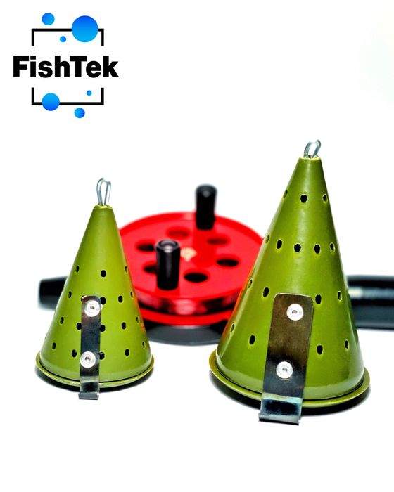 Кормушка для зимней рыбалки доработанная. Кормушка зимняя Конус