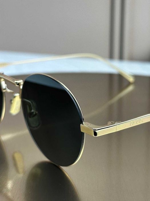 Сонцезахисні окуляри Celine CL40346U золоті круглі металеві, темна лінза, унісекс, оригінал