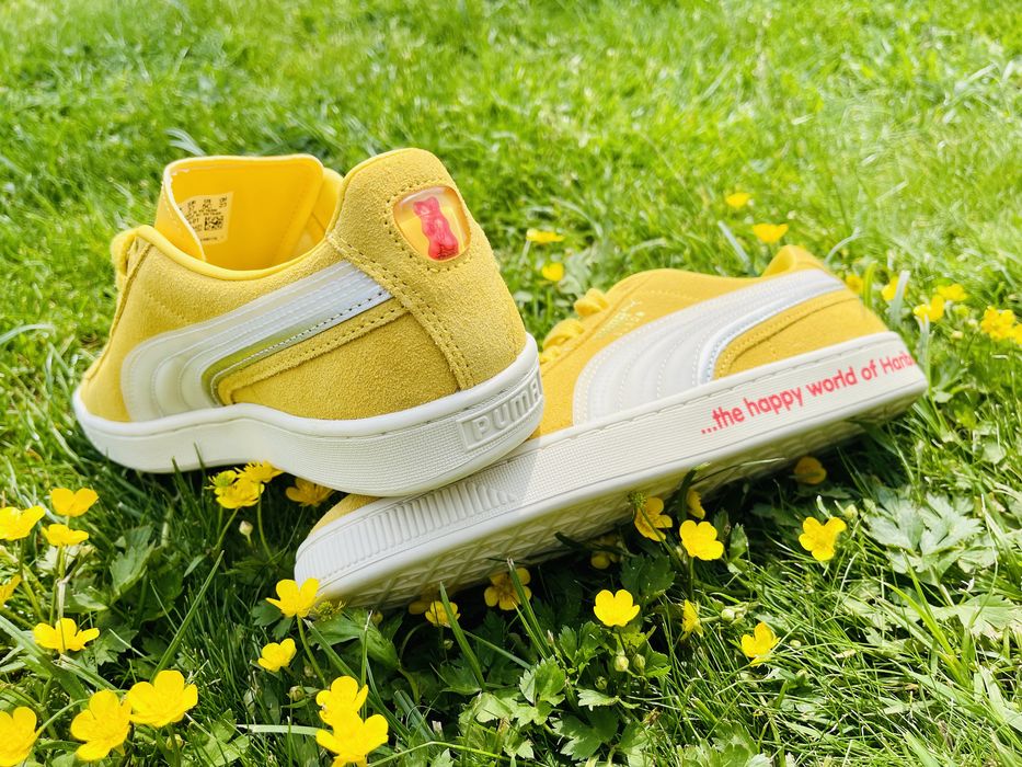 Кроссовки Puma x Haribo Suede Triplex Yellow
