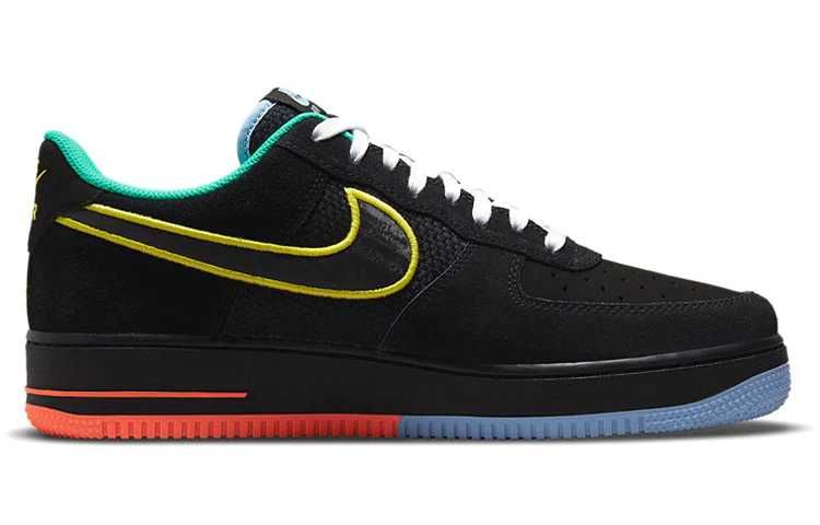 Neon yellow best sale nike air force